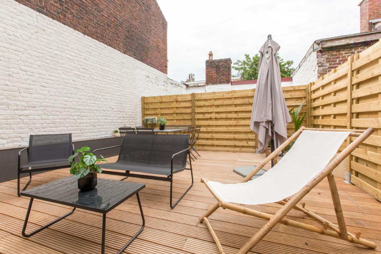 Appartement spacieux et moderne 4 chambres à 5mn à pieds République Lille Exterior foto