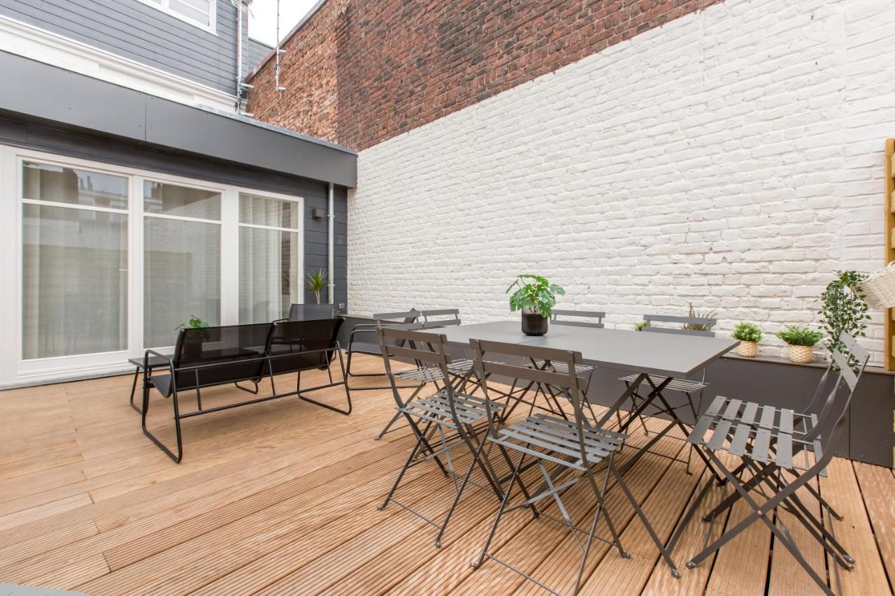 Appartement spacieux et moderne 4 chambres à 5mn à pieds République Lille Exterior foto